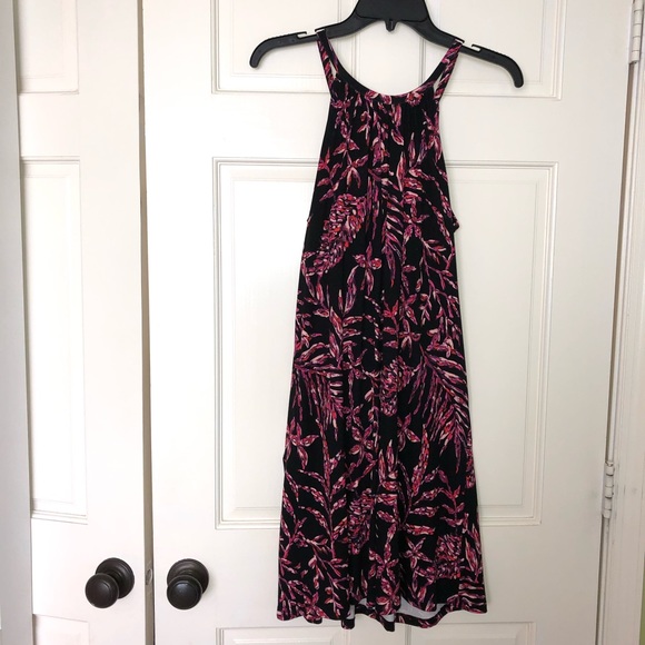Artisan Ny Dresses & Skirts - Floral Halter Neck Tie Flowy Sundress Size XS